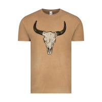Vintage Camel cow skul Vintage Tee - MaliasSmallBusiness