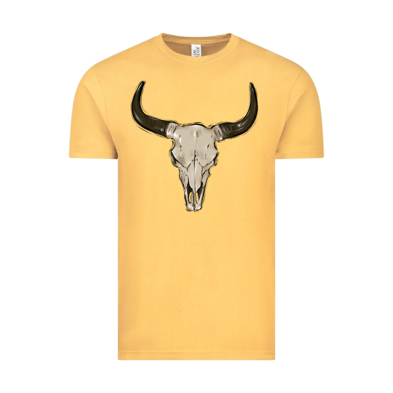Cow Skul Vintage Tee by MaliasSmallBusiness | Teevron