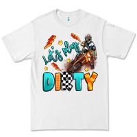 White let's play dirty Premium Tee - Artiststas