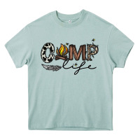 Arona camp life Heavy Core Tee - CowhideDigitalArt