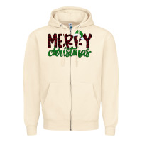 Sandshell Merry Christmas Zipper Hoodie - Bettercallsaul