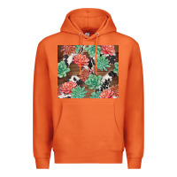 Carrot succulents and cowhide Premium Hoodie - TumblerDesignByShophia