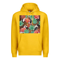 Lemon succulents and cowhide Premium Hoodie - TumblerDesignByShophia