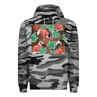 Slate Camo succulents and cowhide Premium Hoodie - TumblerDesignByShophia
