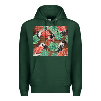 Sports Green succulents and cowhide Premium Hoodie - TumblerDesignByShophia
