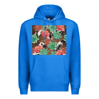 True Royal succulents and cowhide Premium Hoodie - TumblerDesignByShophia