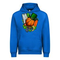 Cobalt St. Patrick's Day Basketball Urban Hoodie - FaDigitalArtStudio