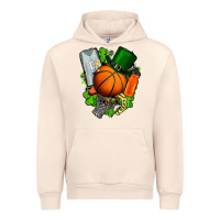 Sandshell St. Patrick's Day Basketball Urban Hoodie - FaDigitalArtStudio