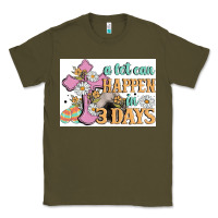 Army Green a lot can happen in 3 days Classic Tee - MaliasSmallBusiness