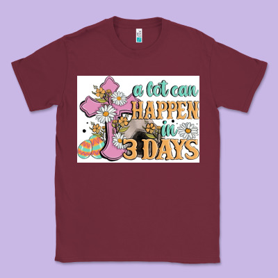 A Lot Can Happen In 3 Days Classic Tee Designed By Maliassmallbusiness