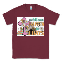 Burgundy a lot can happen in 3 days Classic Tee - MaliasSmallBusiness
