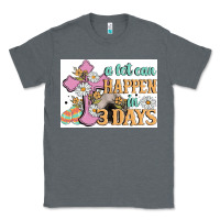 Charcoal Heather a lot can happen in 3 days Classic Tee - MaliasSmallBusiness
