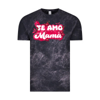 Cloud Black te amo mama Vintage Tee - JahusDesignShop