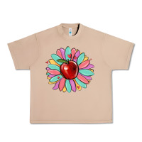 Burro teacher apple Urban Heavy Tee - MaliasSmallBusiness