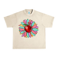 Sandshell teacher apple Urban Heavy Tee - MaliasSmallBusiness