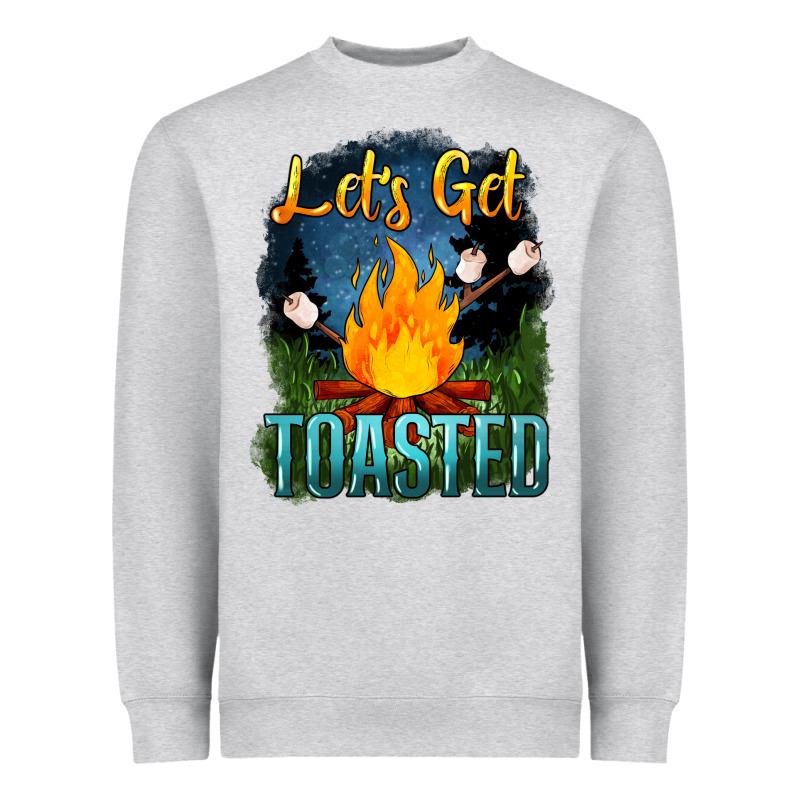 Lets Get Toasted Heavyweight Sweatshirt by NancyCooperArtShop | Teevron