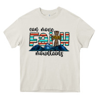 Cream can move faith mountains Heavy Core Tee - CowhideDigitalArt