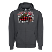 Smoke Merry Christmas Truck Zipper Hoodie - Bettercallsaul