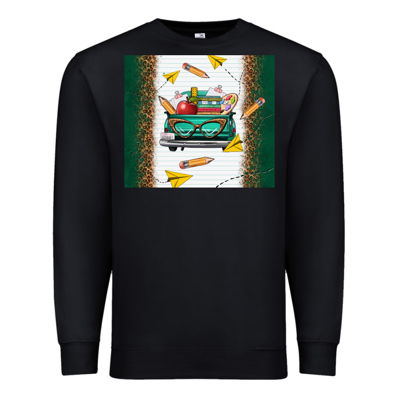 Back To School Truck Premium Sweatshirt by TumblerDesignByShophia | Teevron