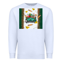 White back to school truck Premium Sweatshirt - TumblerDesignByShophia