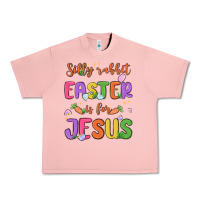 Salmon silly rabbit easter is for jesus Urban Heavy Tee - MaliasSmallBusiness