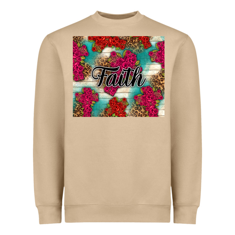 Faith Heavyweight Sweatshirt by NancyCooperArtShop | Teevron