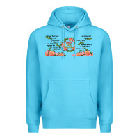 Ocean Blue mom daily affirmation Premium Hoodie - TumblerDesignByShophia