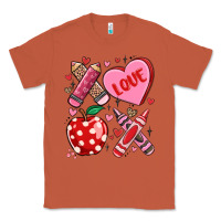 Copper valentine xoxo teacher Classic Tee - MaliasSmallBusiness
