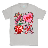 Moon Dust valentine xoxo teacher Classic Tee - MaliasSmallBusiness