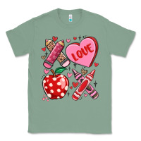 Sage valentine xoxo teacher Classic Tee - MaliasSmallBusiness