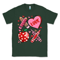 Sports Green valentine xoxo teacher Classic Tee - MaliasSmallBusiness