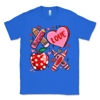 True Royal valentine xoxo teacher Classic Tee - MaliasSmallBusiness