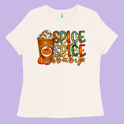 Spice Spice Baby Ladies Tee Designed By Racoondesign