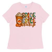 Bubblegum Pink spice spice baby Ladies Tee - RacoonDesign