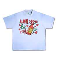 Grape Ice will you be my Urban Heavy Tee - MaliasSmallBusiness