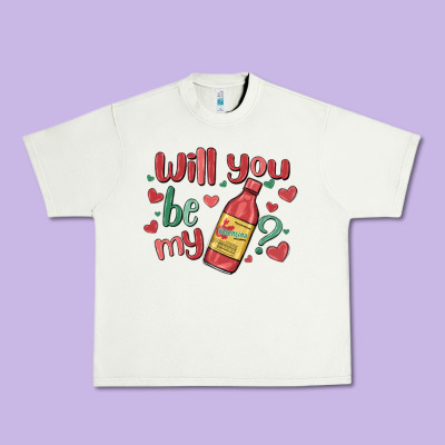 Will You Be My Urban Heavy Tee Designed By Maliassmallbusiness