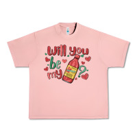 Salmon will you be my Urban Heavy Tee - MaliasSmallBusiness