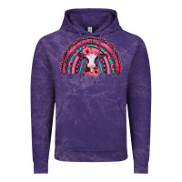 Cloud Purple valentines day pink gemstones baby calf rainbow Vintage Hoodie - Jasminsmagicworld