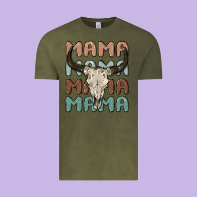 Mama Vintage Tee Designed By Maliassmallbusiness