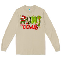 Mushroom aunt claus Long Sleeve Tee - MaliasSmallBusiness