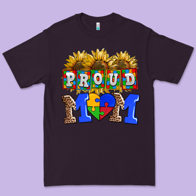 Proud Mom Premium Tee Designed By Adodesignshop