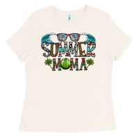 Bone summer mama Ladies Tee - CowhideDigitalArt