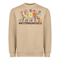 Mushroom its ok to be different Heavyweight Sweatshirt - MaliasSmallBusiness