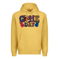 Antique Gold Game day red and blue Premium Hoodie - HowdyJamesFarm
