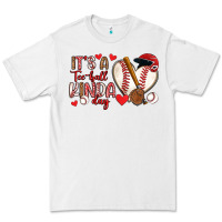 White it s a tee ball kinda day baseball Premium Tee - Artiststas