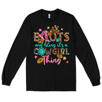 Black boots and bling it's a cowgirl thing Long Sleeve Tee - MaliasSmallBusiness