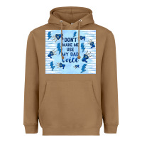 Toasted Coconut don't make me use my dad voice Heavyweight Hoodie - TumblerDesignByShophia