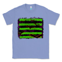 Colony Blue halloween with bat backround Classic Tee - RanaPortraitStore