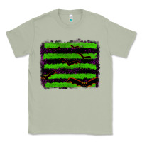 Matcha halloween with bat backround Classic Tee - RanaPortraitStore