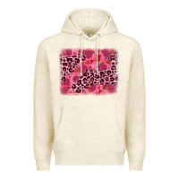 Tofu valentine's day roses leopard background Premium Hoodie - JahusDesignShop